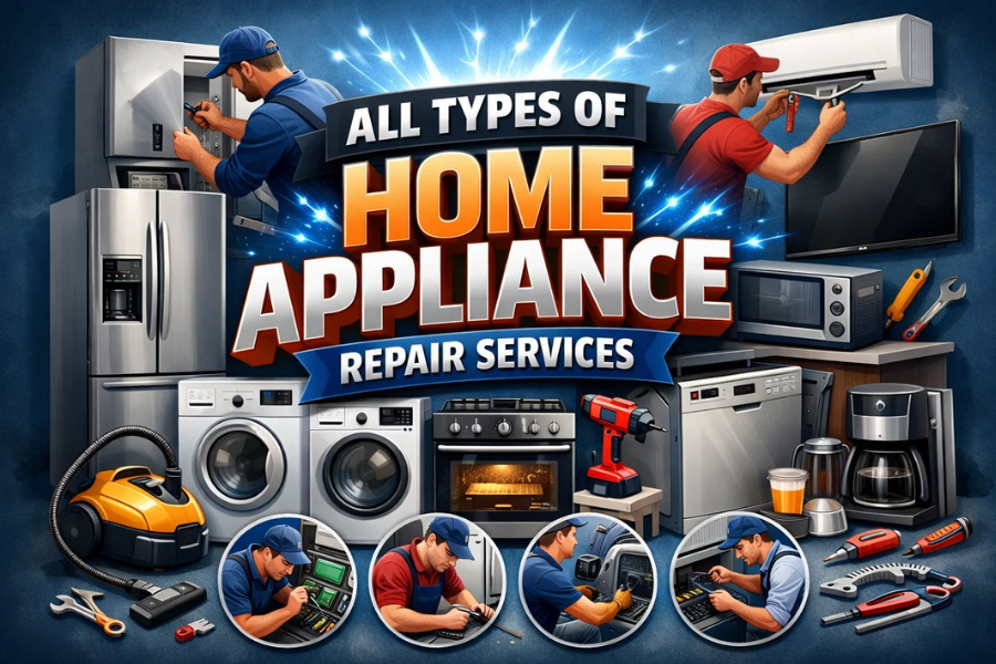 Service Provider of All Type of Home Appliance Repair Services in , , .